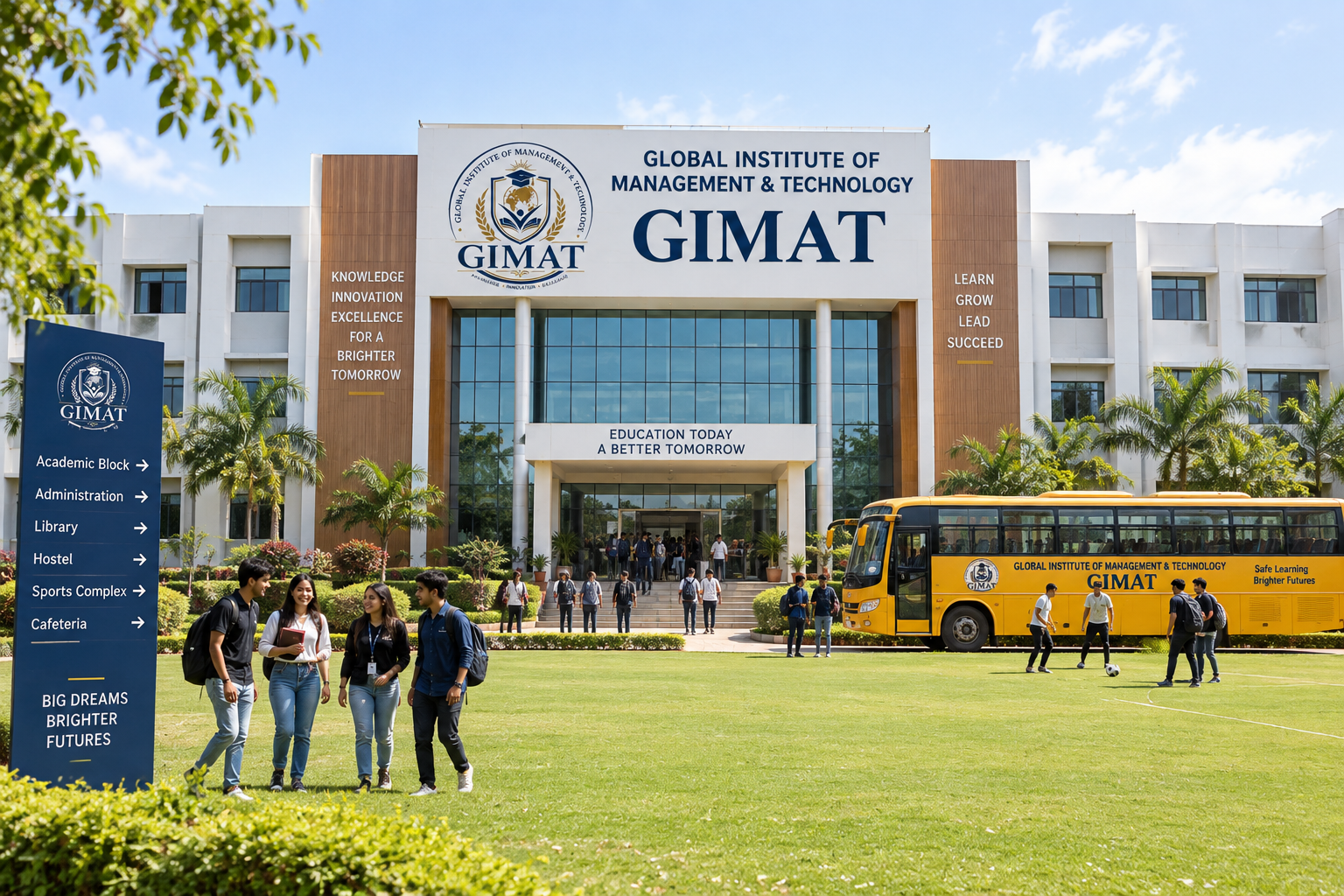GIMAT campus overview