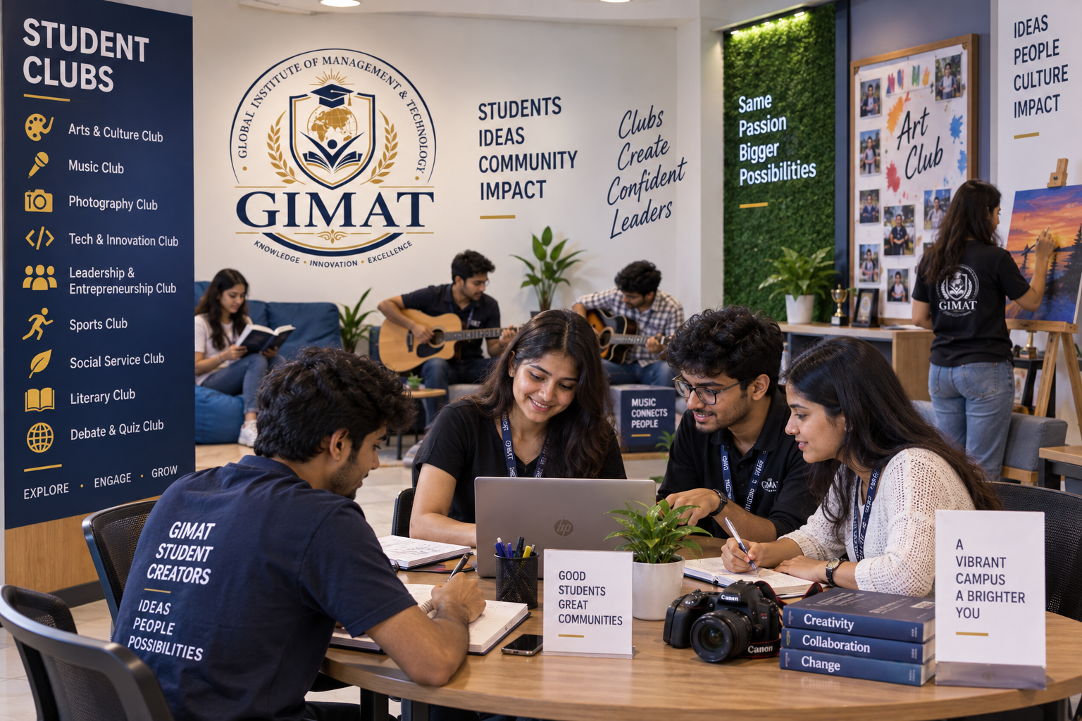 Student clubs at GIMAT