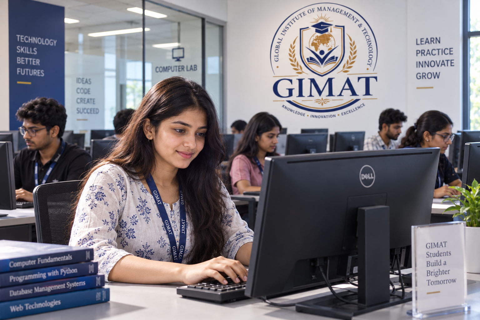 Computer labs at GIMAT