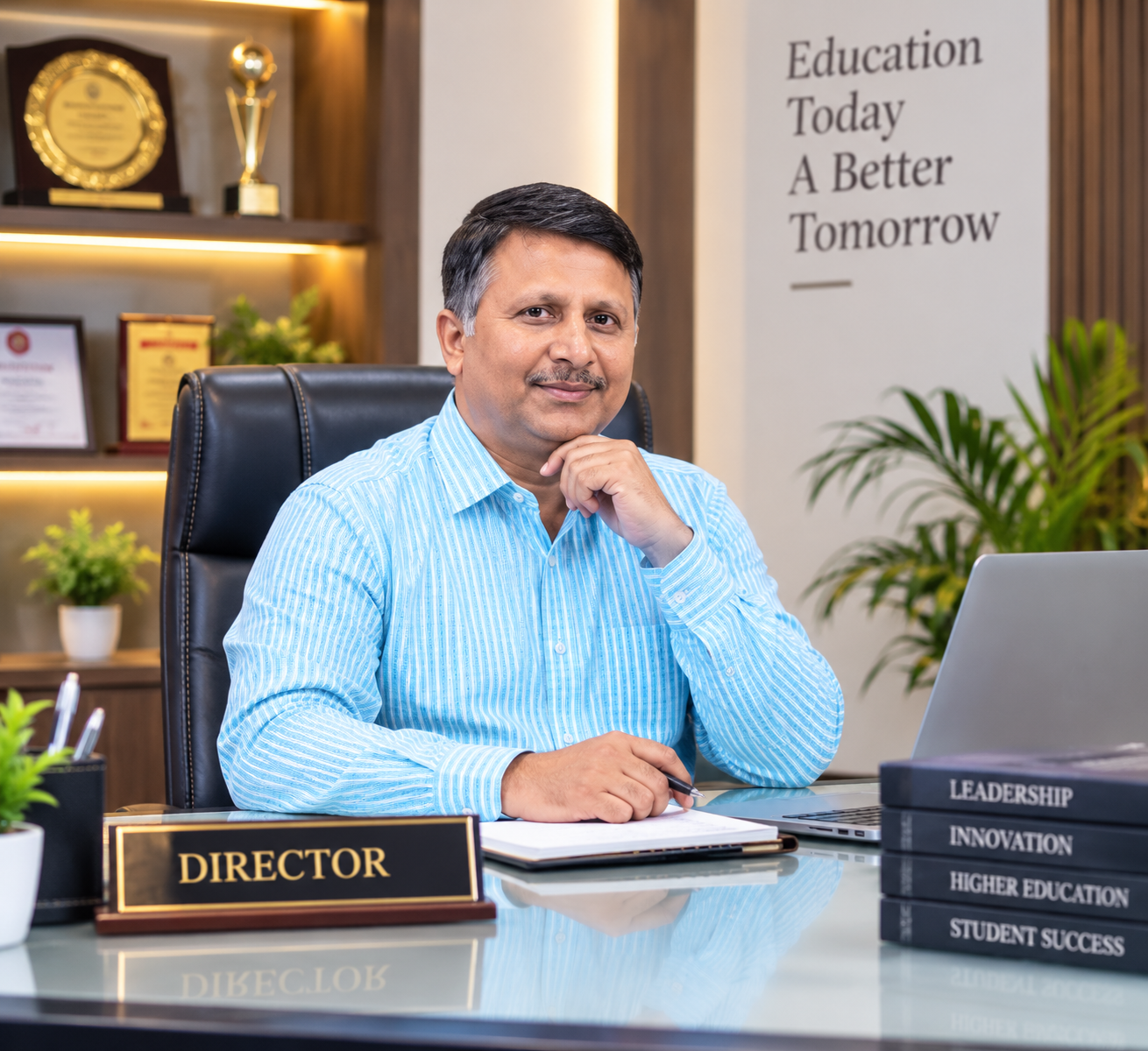 Portrait of the GIMAT Director