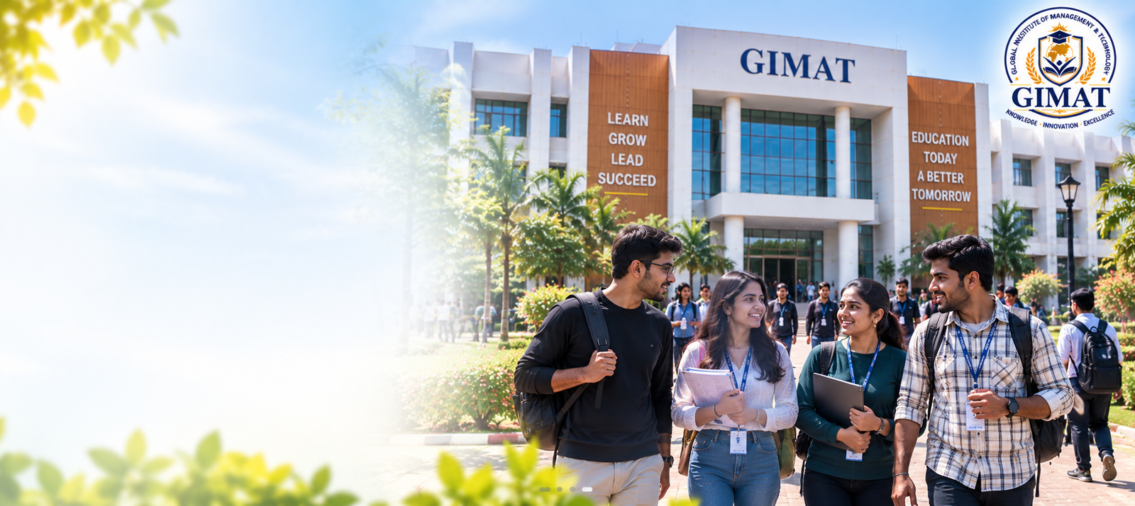 GIMAT campus and students