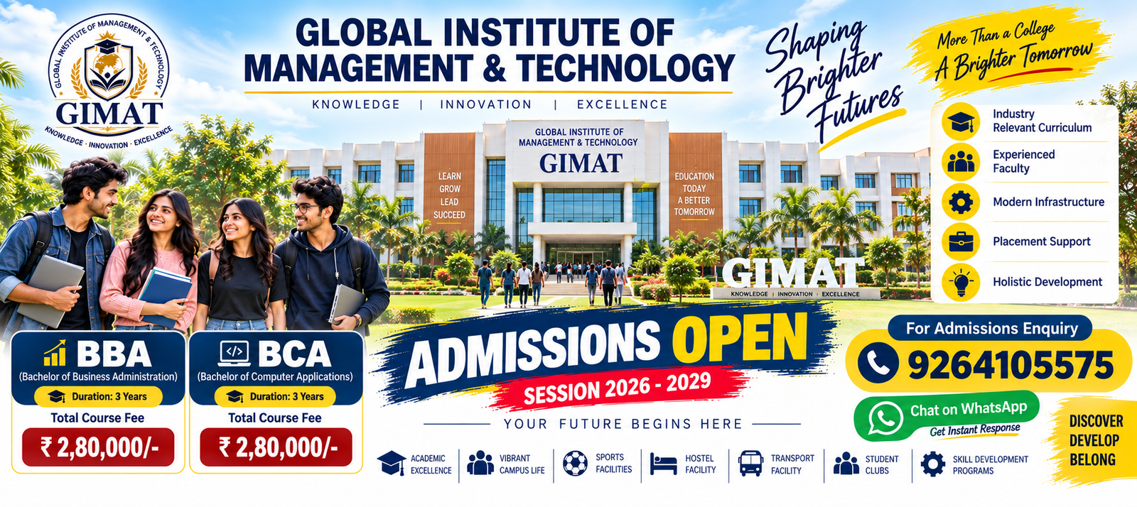 GIMAT campus experience