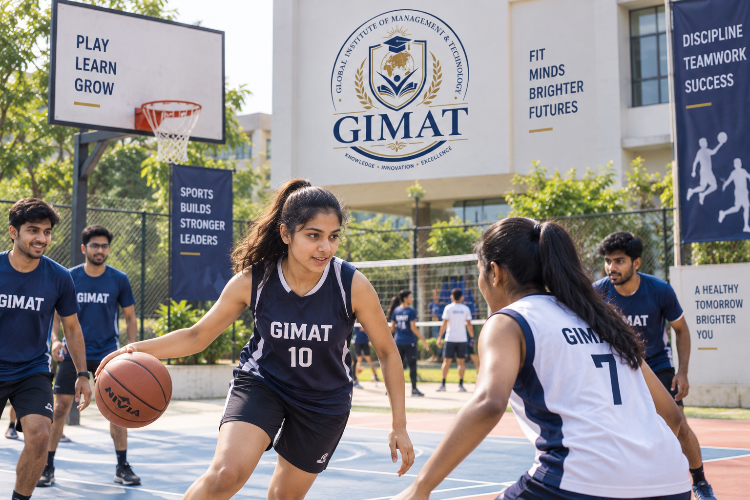 Sports facilities at GIMAT